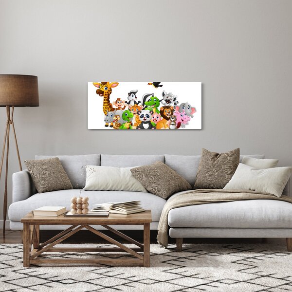 Az állatok képe (120x50 cm)