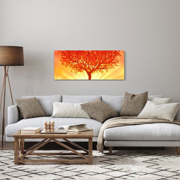 Kép - Fa a nap ragyogásában (120x50 cm)
