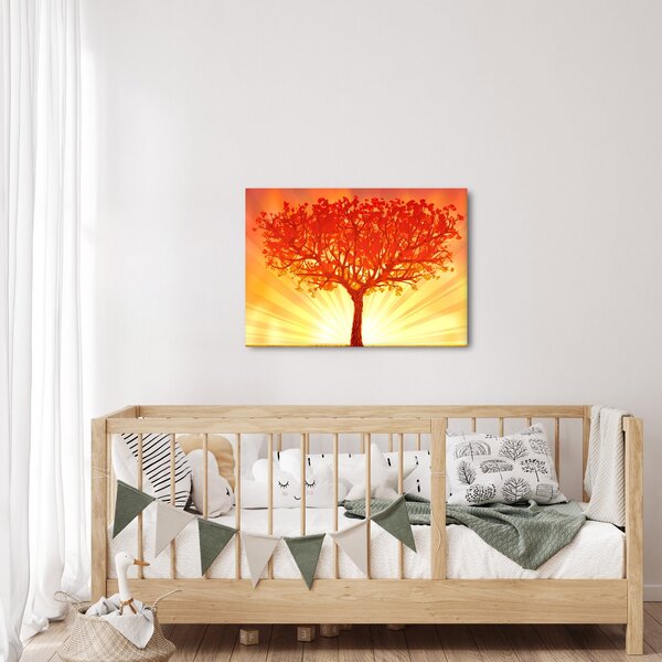 Kép - Fa a nap ragyogásában (70x50 cm)