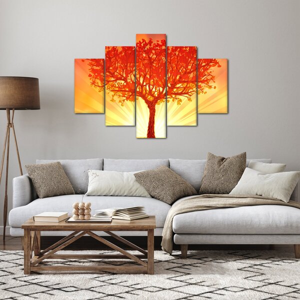 Kép - Fa a nap ragyogásában (150x105 cm)