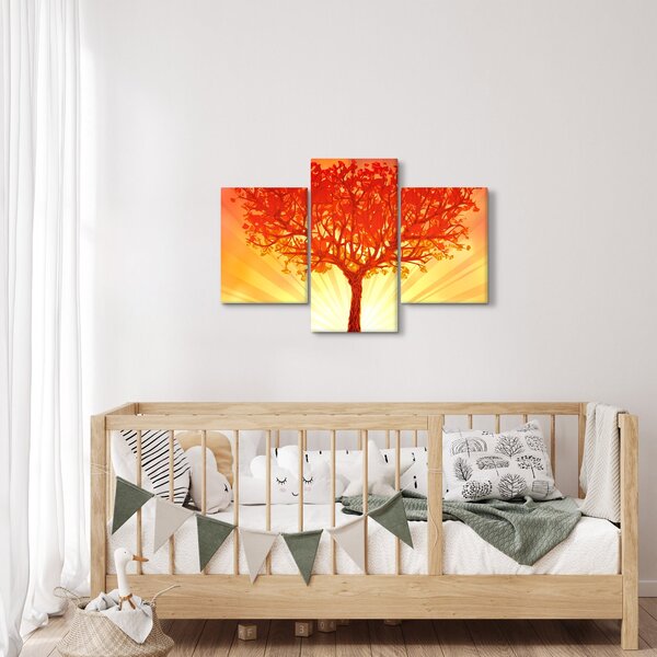 Kép - Fa a nap ragyogásában (90x60 cm)