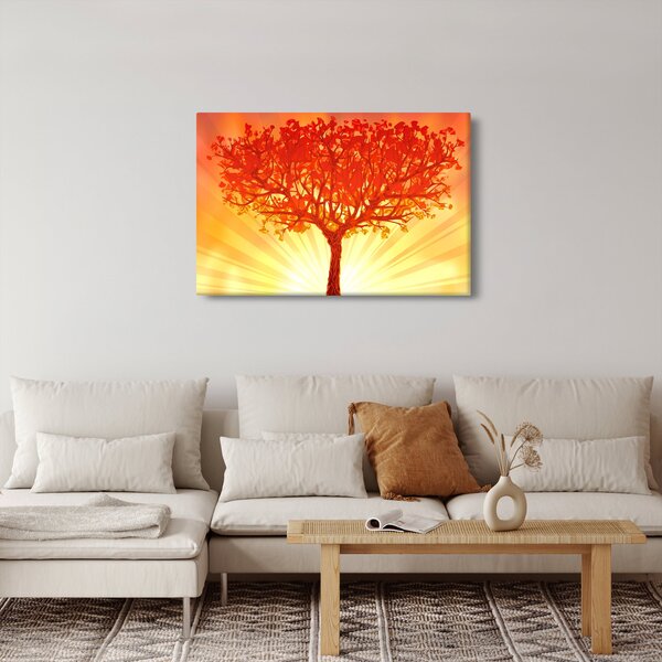 Kép - Fa a nap ragyogásában (90x60 cm)