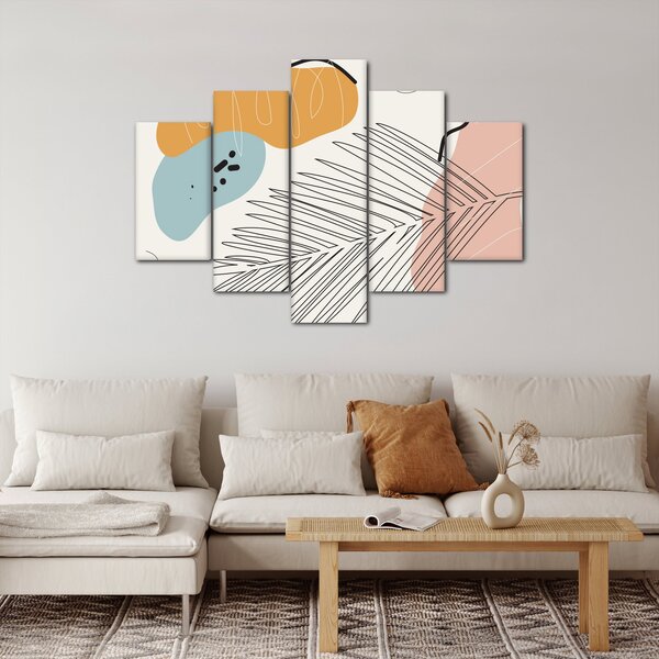 Kép - Levél illusztráció (150x105 cm)