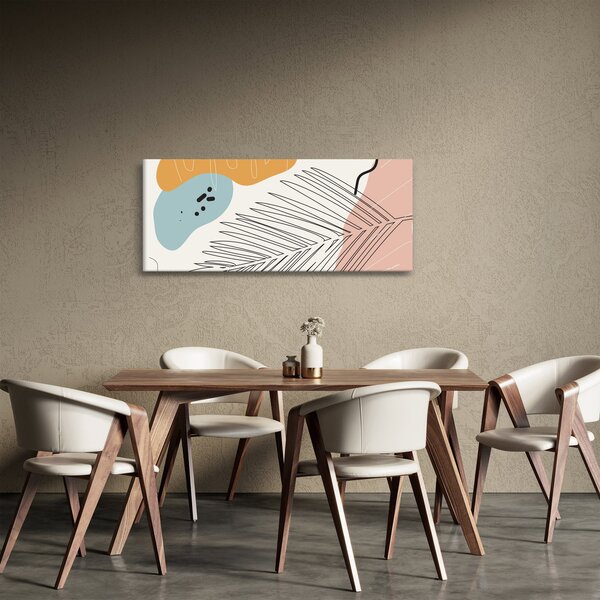 Kép - Levél illusztráció (120x50 cm)