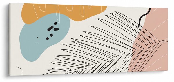 Kép - Levél illusztráció (120x50 cm)