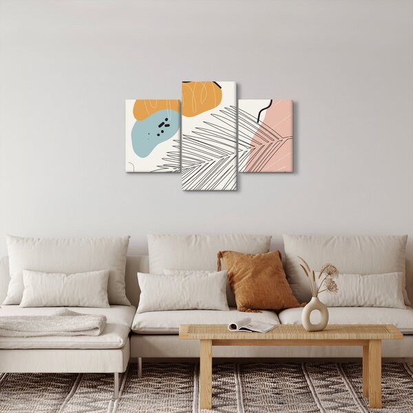 Kép - Levél illusztráció (90x60 cm)