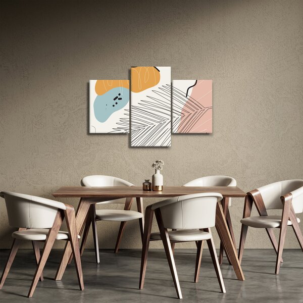 Kép - Levél illusztráció (90x60 cm)