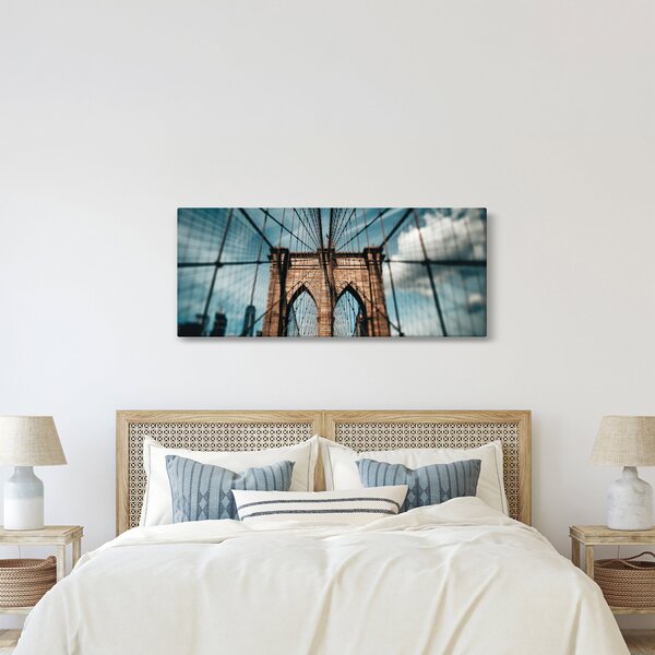 Kép - Brooklyn Bridge (120x50 cm)