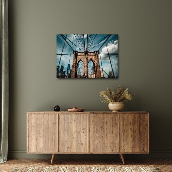 Kép - Brooklyn Bridge (70x50 cm)