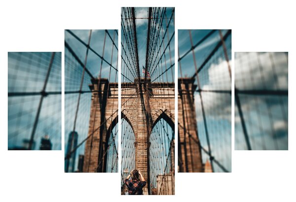 Kép - Brooklyn Bridge (150x105 cm)
