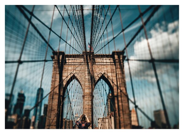 Kép - Brooklyn Bridge (70x50 cm)