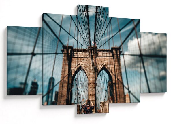 Kép - Brooklyn Bridge (150x105 cm)
