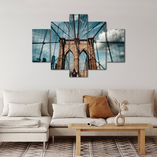 Kép - Brooklyn Bridge (150x105 cm)