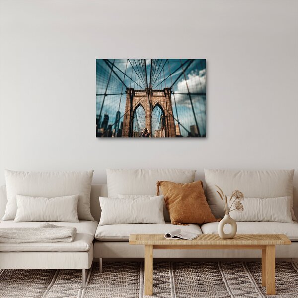 Kép - Brooklyn Bridge (70x50 cm)