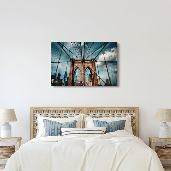Kép - Brooklyn Bridge (90x60 cm)