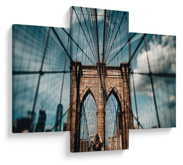 Kép - Brooklyn Bridge (90x60 cm)