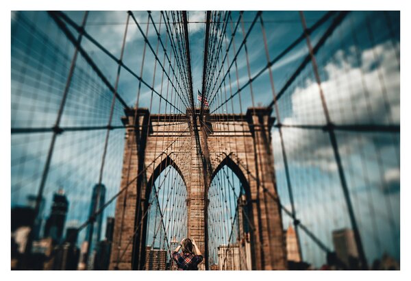 Kép - Brooklyn Bridge (90x60 cm)