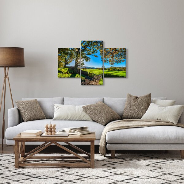 Kép - mező, kilátás (90x60 cm)