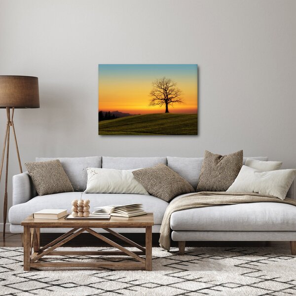 Egy fa képe a mezőn (70x50 cm)