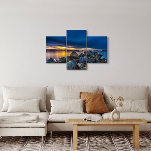 Kép - Felhők a víz felett (90x60 cm)