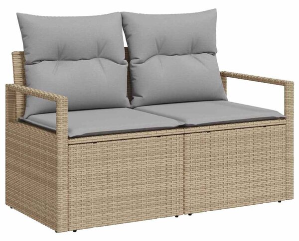 Kert étkező szett párnával 6 pcs Barna és szürke