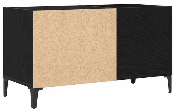 Hanglemez szekrény Musta tammi 84.5 x 38 x 48 cm Faanyag