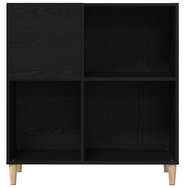 Hanglemez szekrény Fekete tölgy 84,5 x 38 x 89 cm Faanyag