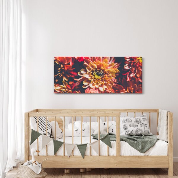 Kép - Krizantém (120x50 cm)