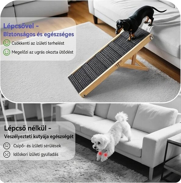 Pawclimb™ összecsukható, állítható Kutyarámpa