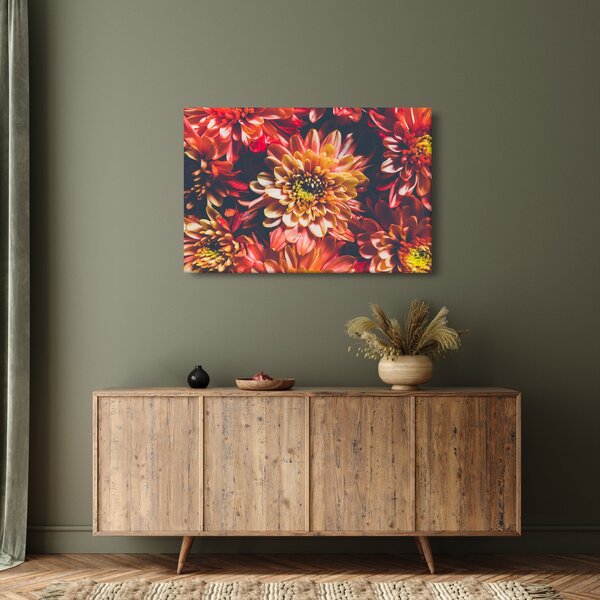 Kép - Krizantém (90x60 cm)