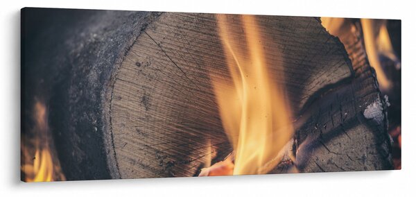 Égő fa képe (120x50 cm)