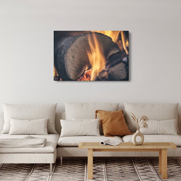 Égő fa képe (90x60 cm)