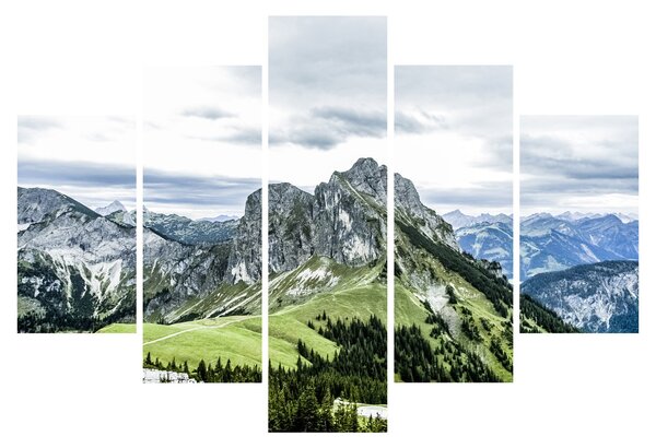 Kép - hegycsúcsok (150x105 cm)