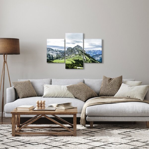 Kép - hegycsúcsok (90x60 cm)