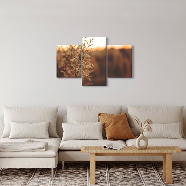 Virágzó fű képe (90x60 cm)