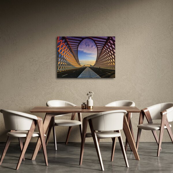 A modern hídépítészet képe (70x50 cm)