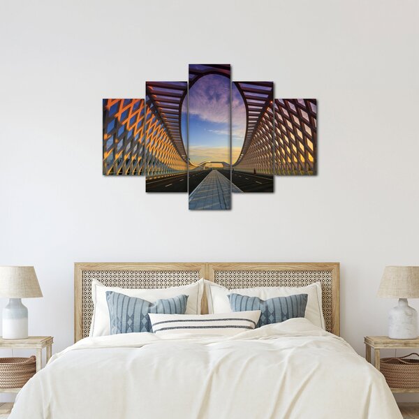 A modern hídépítészet képe (150x105 cm)