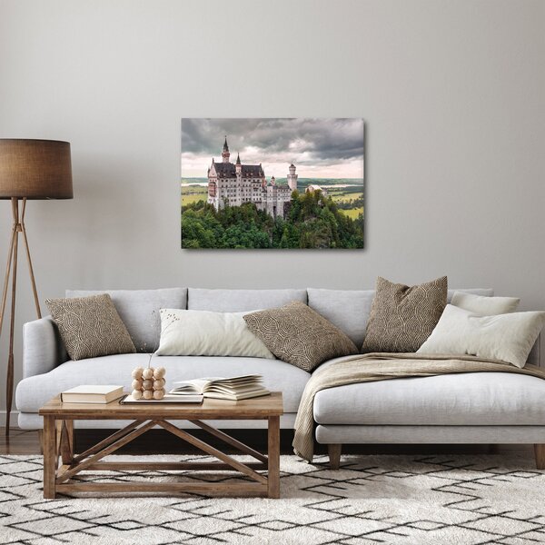 Kép - Vár sziklákon (70x50 cm)