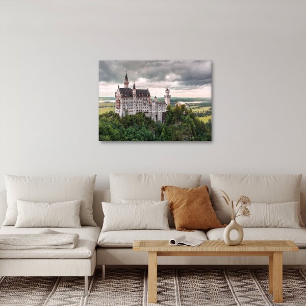 Kép - Vár sziklákon (70x50 cm)
