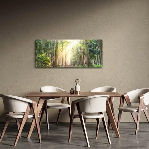 Egy ösvény képe az erdőben (120x50 cm)