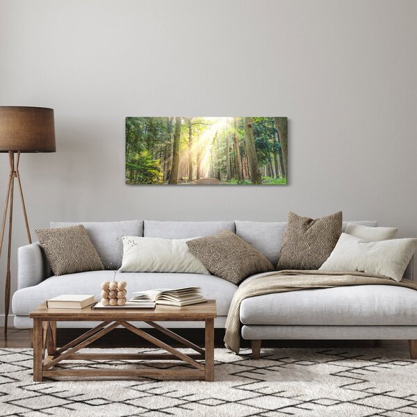 Egy ösvény képe az erdőben (120x50 cm)