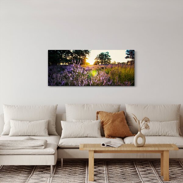 Egy levendulamező képe (120x50 cm)