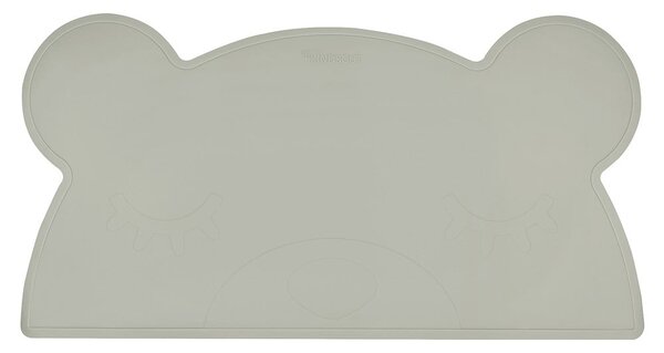 Bear szürke szilikon tányéralátét, 48 x 25 cm - Kindsgut