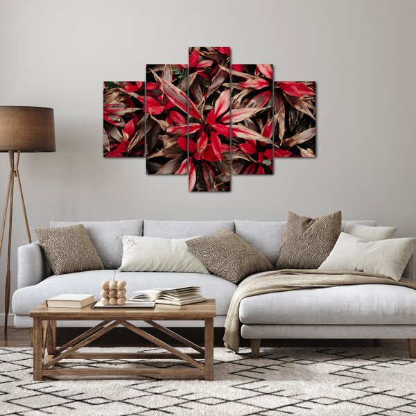 Piros szirmok képe (150x105 cm)