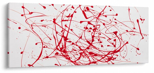 Csöpögő kép (120x50 cm)