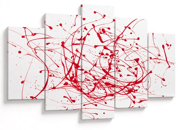 Csöpögő kép (150x105 cm)