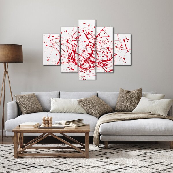 Csöpögő kép (150x105 cm)
