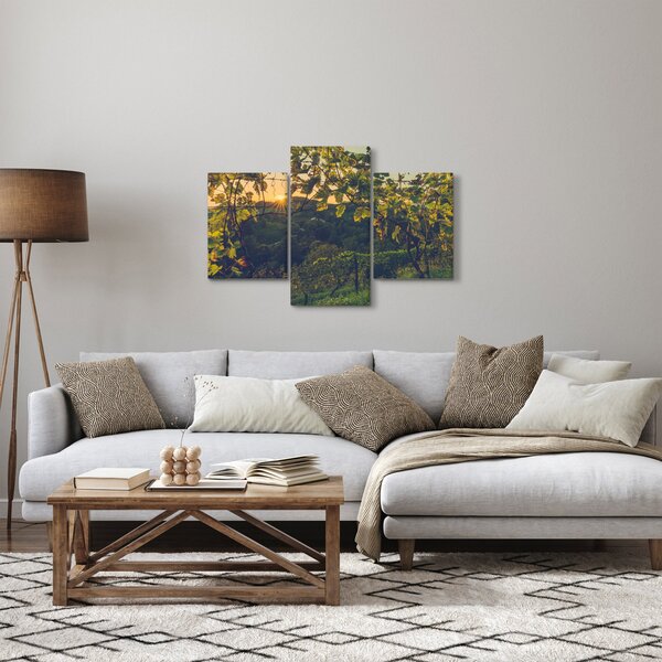 Kép - szőlőültetvény (90x60 cm)
