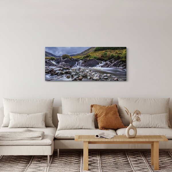 Folyó víz képe (120x50 cm)