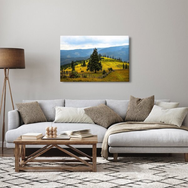Kép - Hegyi rét (90x60 cm)